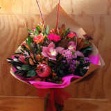 Florist Choice: Apricot, pink and Mauve shades