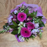 Florist Choice: Purple, Mauve and Pink tones