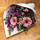 Florist Choice: Purple, Mauve and Pink tones