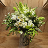 Florist Choice: White and Green Tones