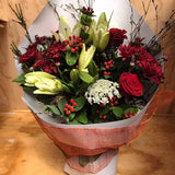 Florist Choice: Red toned flowers