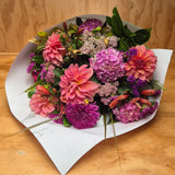 Florist Choice: Apricot, pink and Mauve shades Summer