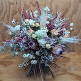 Olive dried flower bouquet