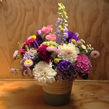 Arrangement in a Bamboo pot