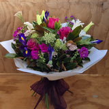 Florist Choice: Purple, white, mauve and pink tones