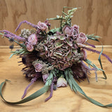 Pixie-dried flower bouquet