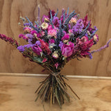 Ruby- dried flower posy