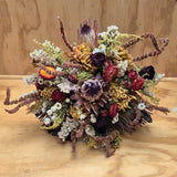 mixed dried flowers