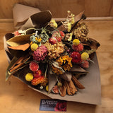 Tilly- small bright dried posy