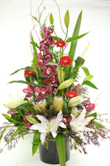 Large Upright Arrangement in Vibrant Tones.