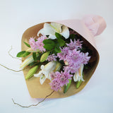 Florist Choice: Lily and Chrysanthemum Roll Wrap