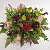 Florist choice: Flax Box Arrangement