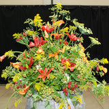Large Upright Arrangement in Vibrant Tones.