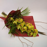 Florists Choice: Cymbidium Orchids Gift Wrapped