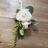 Florist Choice: Pink Wrist Corsage