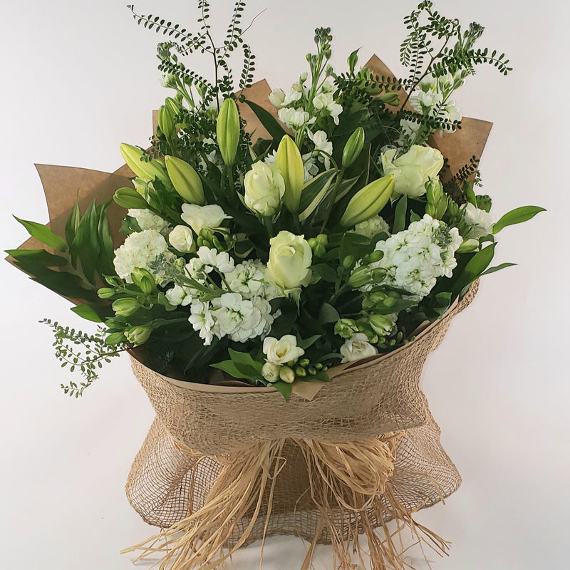 Florist Choice: White and Green Tones