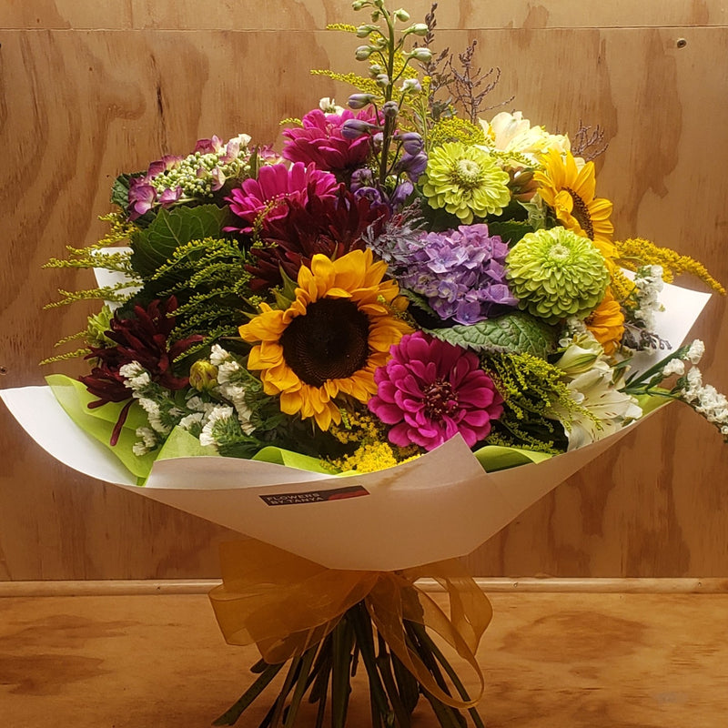 Florist Choice: Bright Colourful Bouquet or Waterbox