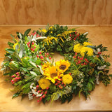 Yellow Toned ANZAC Memorial Wreath