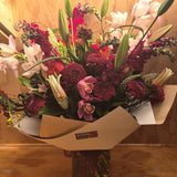 Florist Choice: Red toned flowers