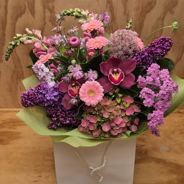 Florist Choice: Posy in a bag