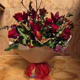 Florist Choice: Red toned flowers
