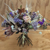 Iris-dried flower bouquet