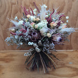 Olive dried flower bouquet