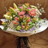 Florist Choice: Apricot, pink and Mauve shades Summer