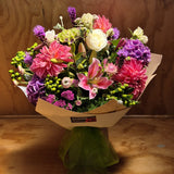 Florist Choice: Apricot, pink and Mauve shades Summer