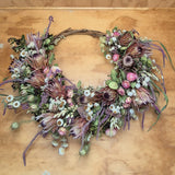 Charlie-dried flower wreath