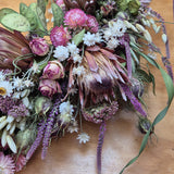 Charlie-dried flower wreath