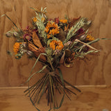 Autumn- dried flower bouquet