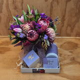 Living Light "Black Iris"  large gift box