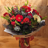 Florist Choice: Red toned flowers