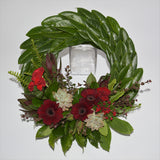 Red Toned ANZAC Memorial Wreath