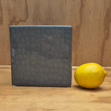 Grey ceramic cube