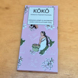 Koko-Aotearoa inspired chocolate from Volcanic chocolates