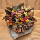 Tilly- small bright dried posy