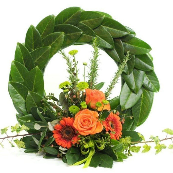 Orange Toned ANZAC Memorial Wreath