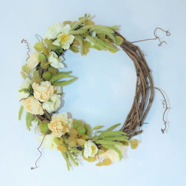 Pastel Toned Woodland Wreath