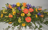 Colourful Casket Spray