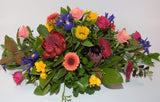 Colourful Casket Spray