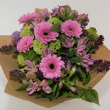 Florist Choice: Shades of Pink Bouquet or Waterbox