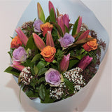 Florist Choice: Lily and Rose Roll Wrap