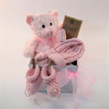 Georgie Bear Baby Girl gift Box