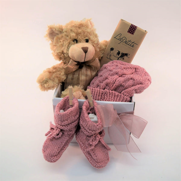 Georgie Bear Neutral Baby Gift Box